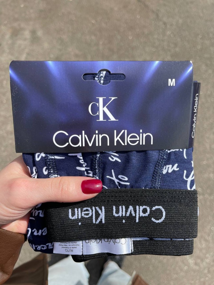 Чоловічі боксери Calvin Klein 365 NEW letters 2 фото 1