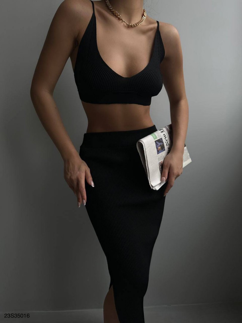 Костюм юбка+ топ Elegant фото 1