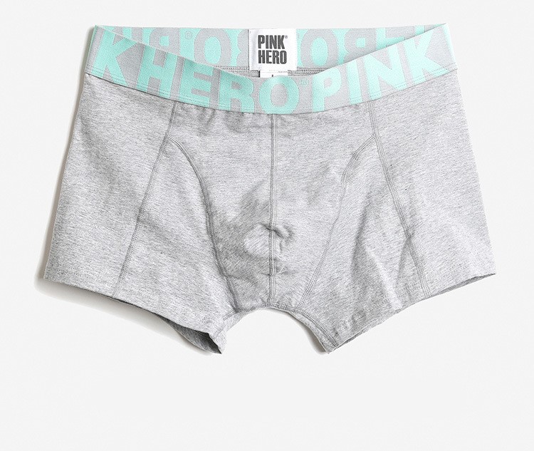 Мужские трусы боксеры Pink Hero NEW серый фото 1
