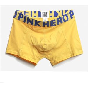 undefined Мужские трусы боксеры Pink Hero NEW жёлтый  undefined