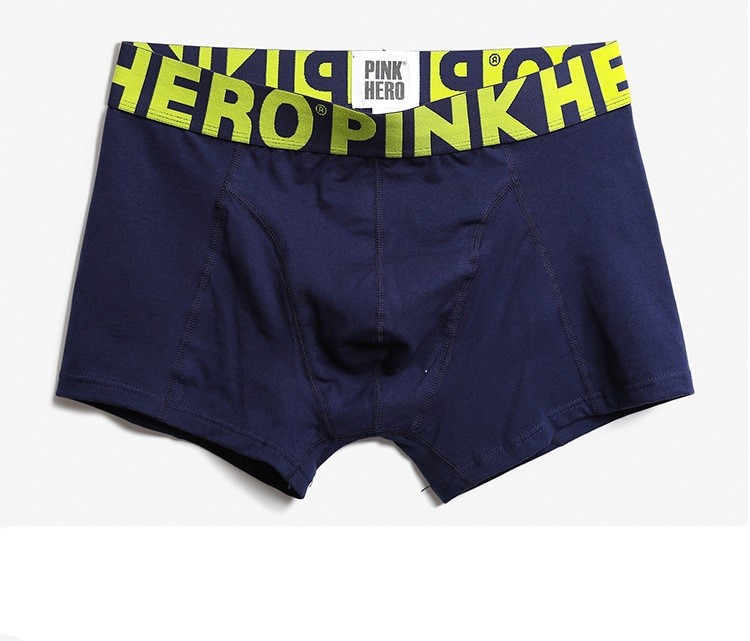 Мужские трусы боксеры Pink Hero NEW тёмно-синий фото 1