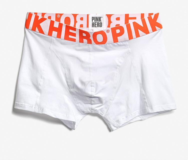 Мужские трусы боксеры Pink Hero NEW белый  фото 1