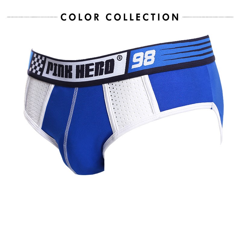 Чоловічі труси бріфи Pink Hero NEW голубі фото 2