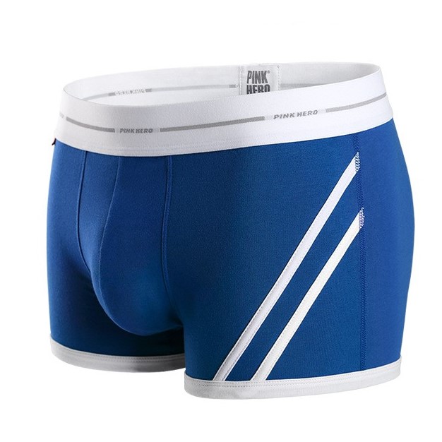 Мужские трусы боксеры Pink Hero New blue фото 1