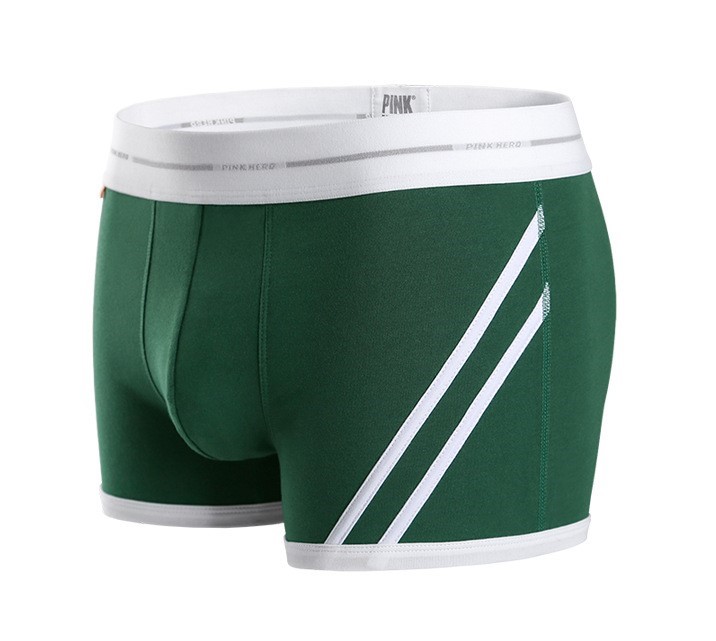 Мужские трусы боксеры Pink Hero New green фото 1
