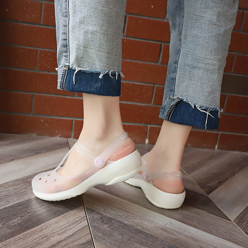 Сабо крокси Classic білі фото 2