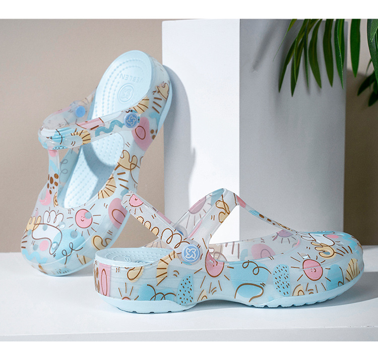 Сабо крокси Sun блакитні фото 3