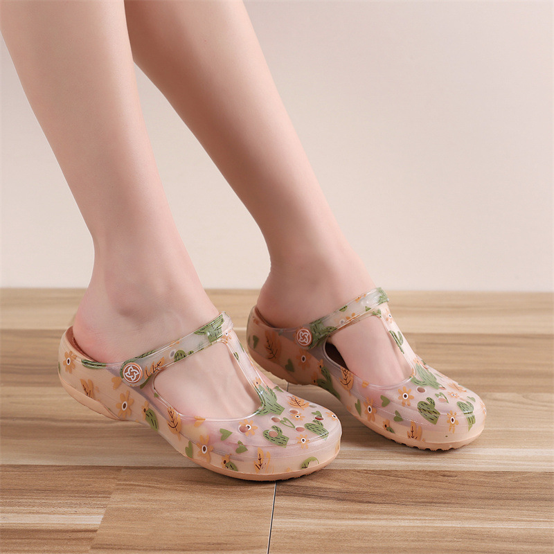 Сабо крокси Cactus бежеві фото 3