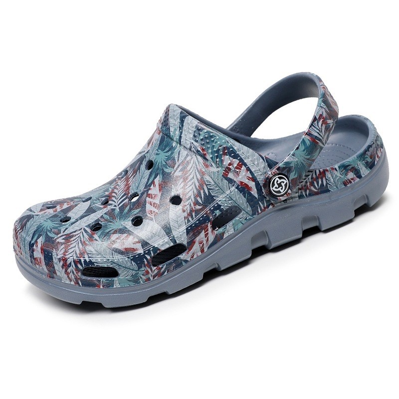 Сабо крокси Джунглі сірі фото 1