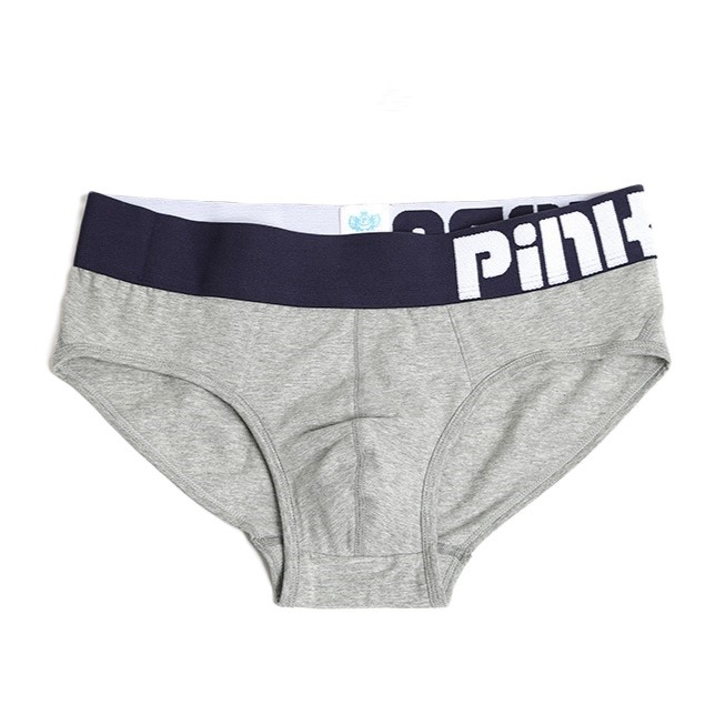 Мужские трусы брифы Pink Hero Atlas серые фото 2