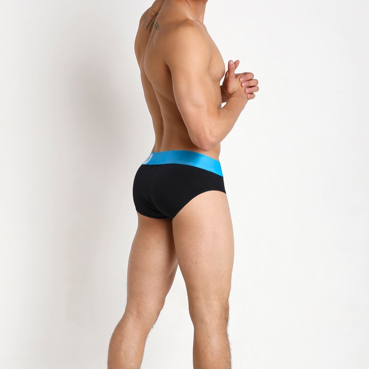 Мужские трусы брифы Pink Hero Atlas черные фото 3