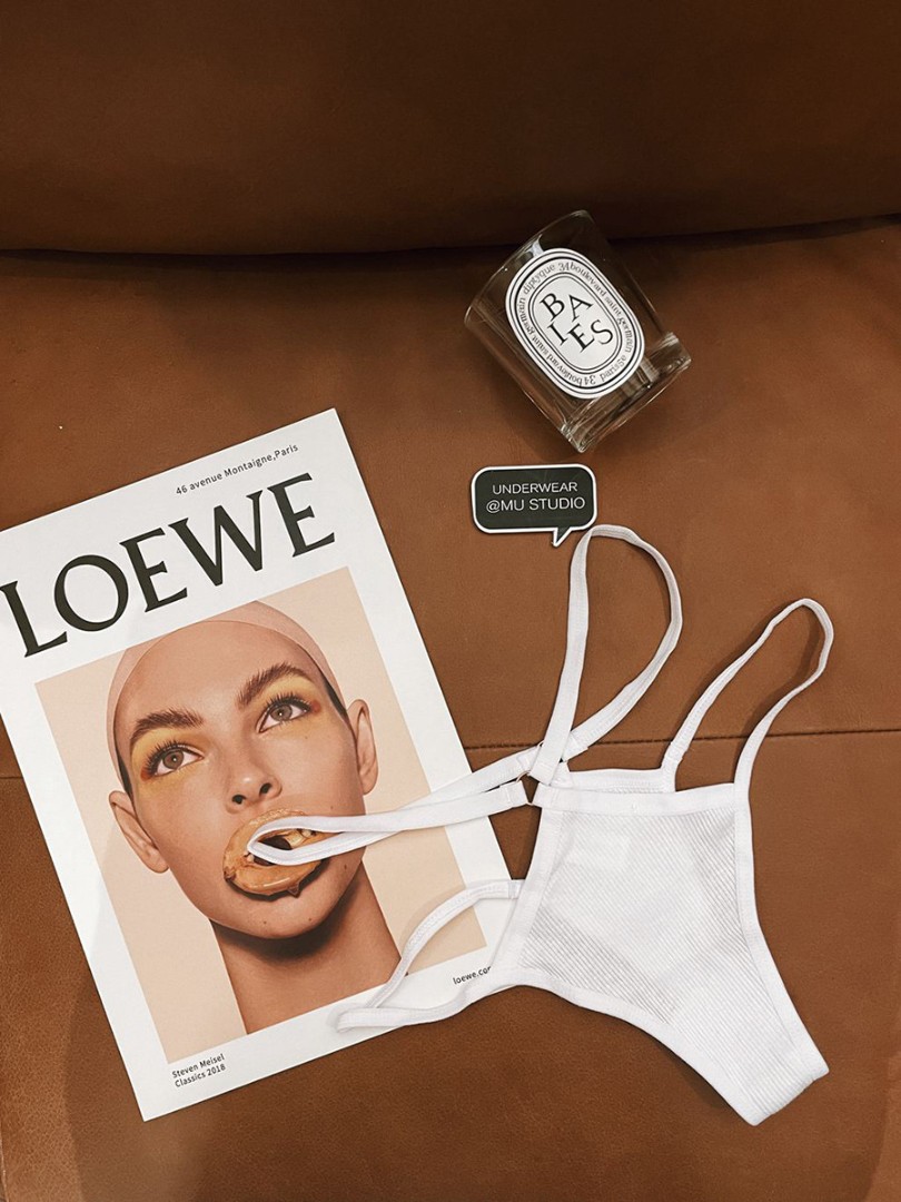 Стрінги Lisa білі фото 1