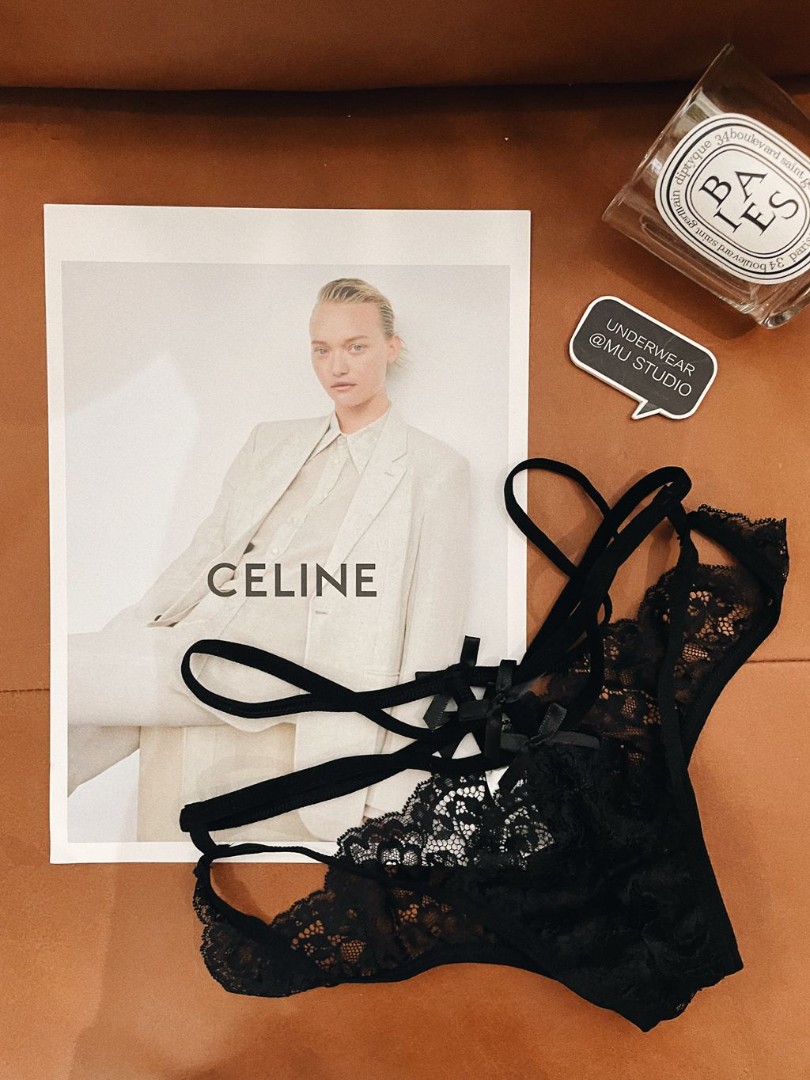 Стрінги Yummy black фото 1