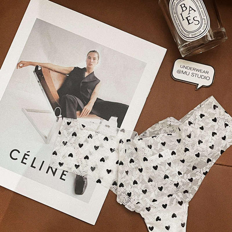 Стрінги Heart white фото 1