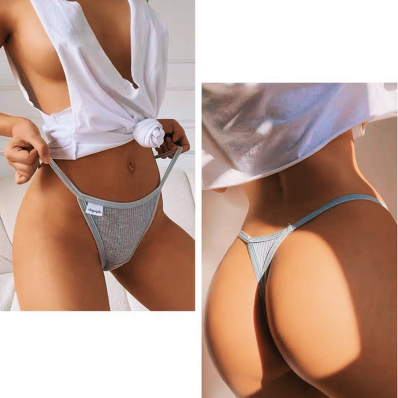 Стринги Arona серый фото 3