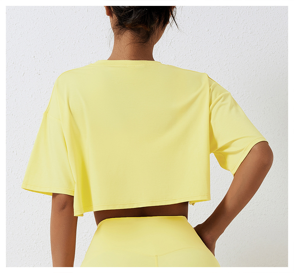 Спортивна футболка Hawaii жовта фото 5