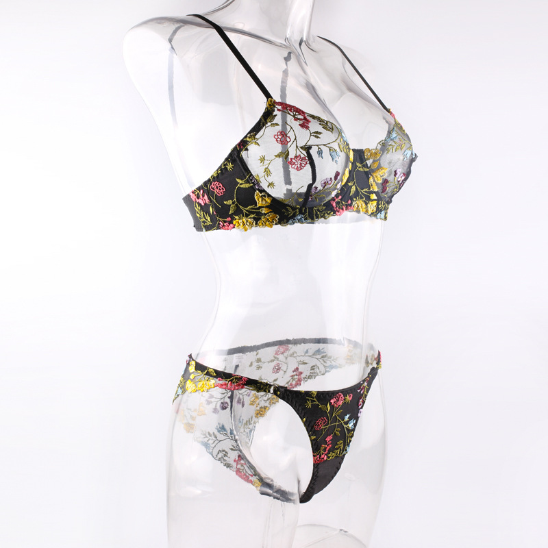 Жіночий комплект  Flowery Black фото 4