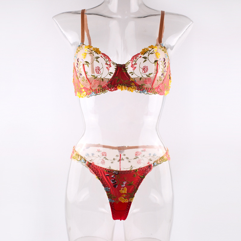 Жіночий комплект  Flowery Red фото 2