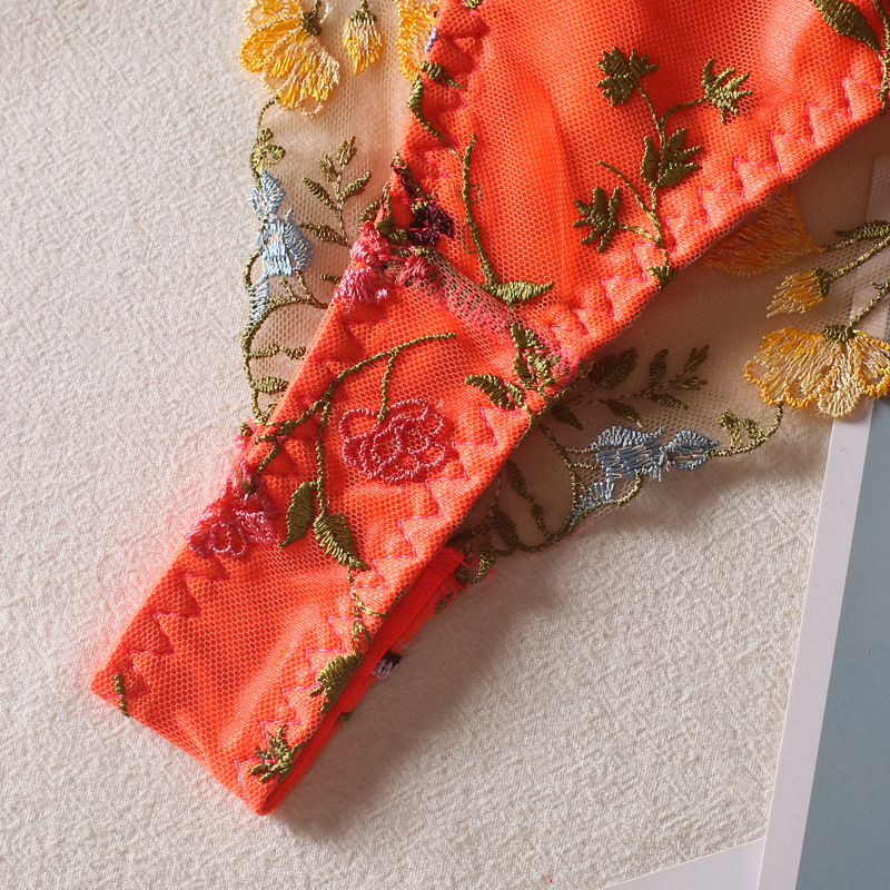 Жіночий комплект  Flowery New Orange фото 4