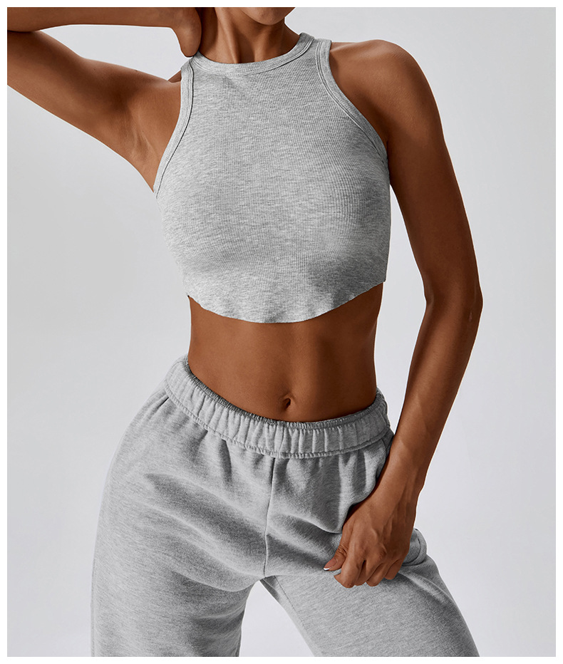 Спортивний топ Cut grey фото 2