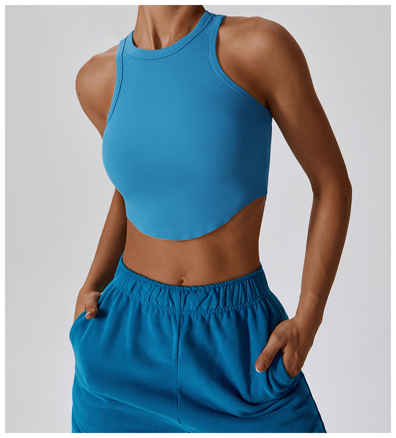 Спортивний топ Cut blue фото 1