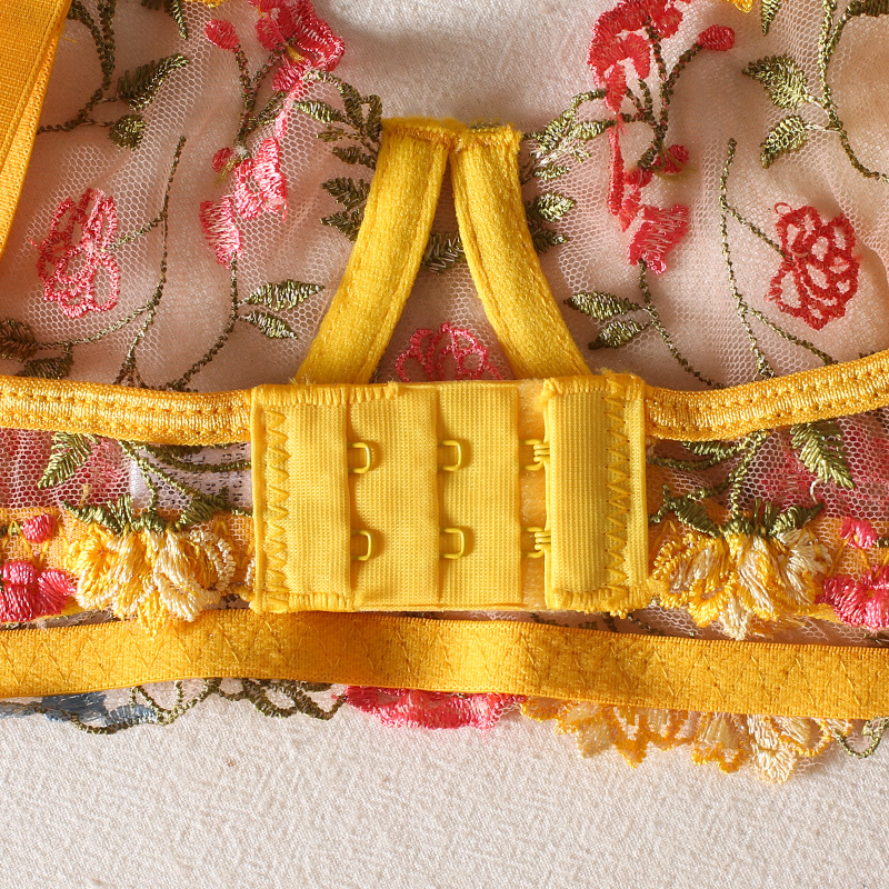 Жіночий комплект Floral 3-ка yellow фото 4