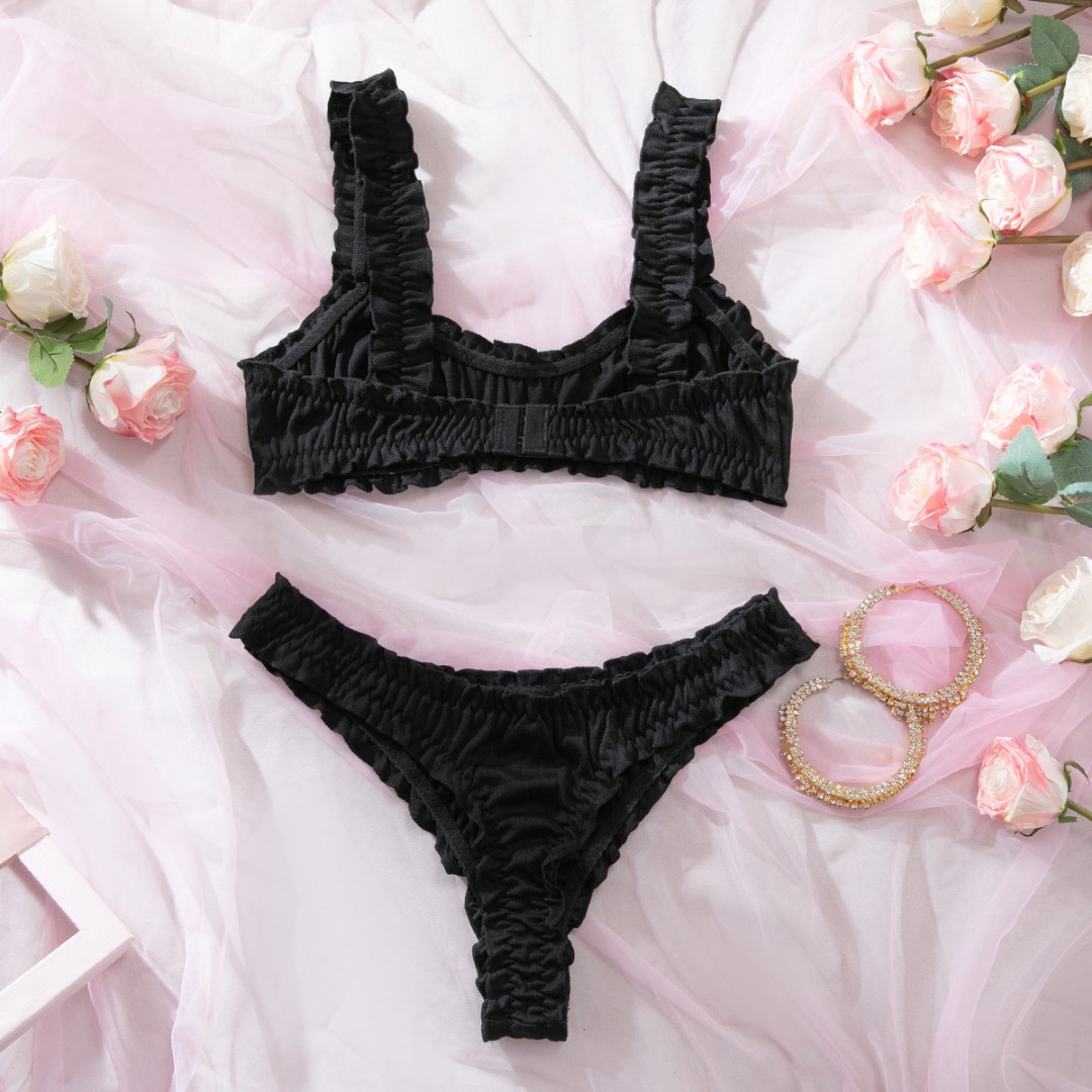 Жіночий комплект Cotton black фото 2