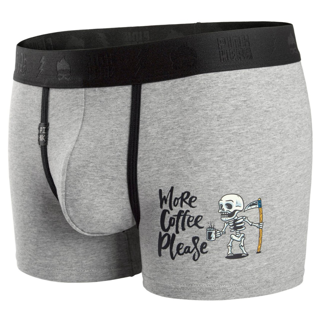 Чоловічі труси боксери Pink Hero Special grey фото 1