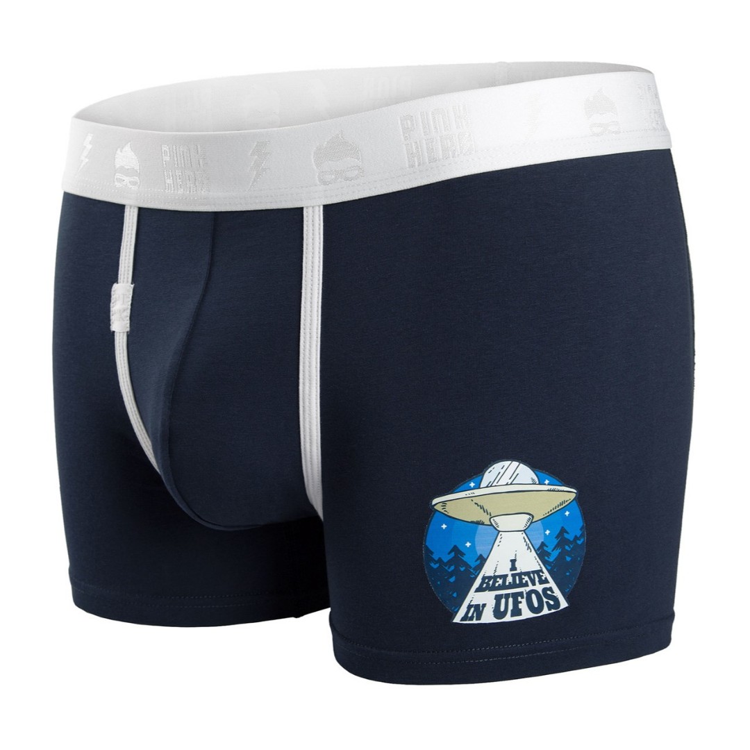 Чоловічі труси боксери Pink Hero Special dark blue фото 1