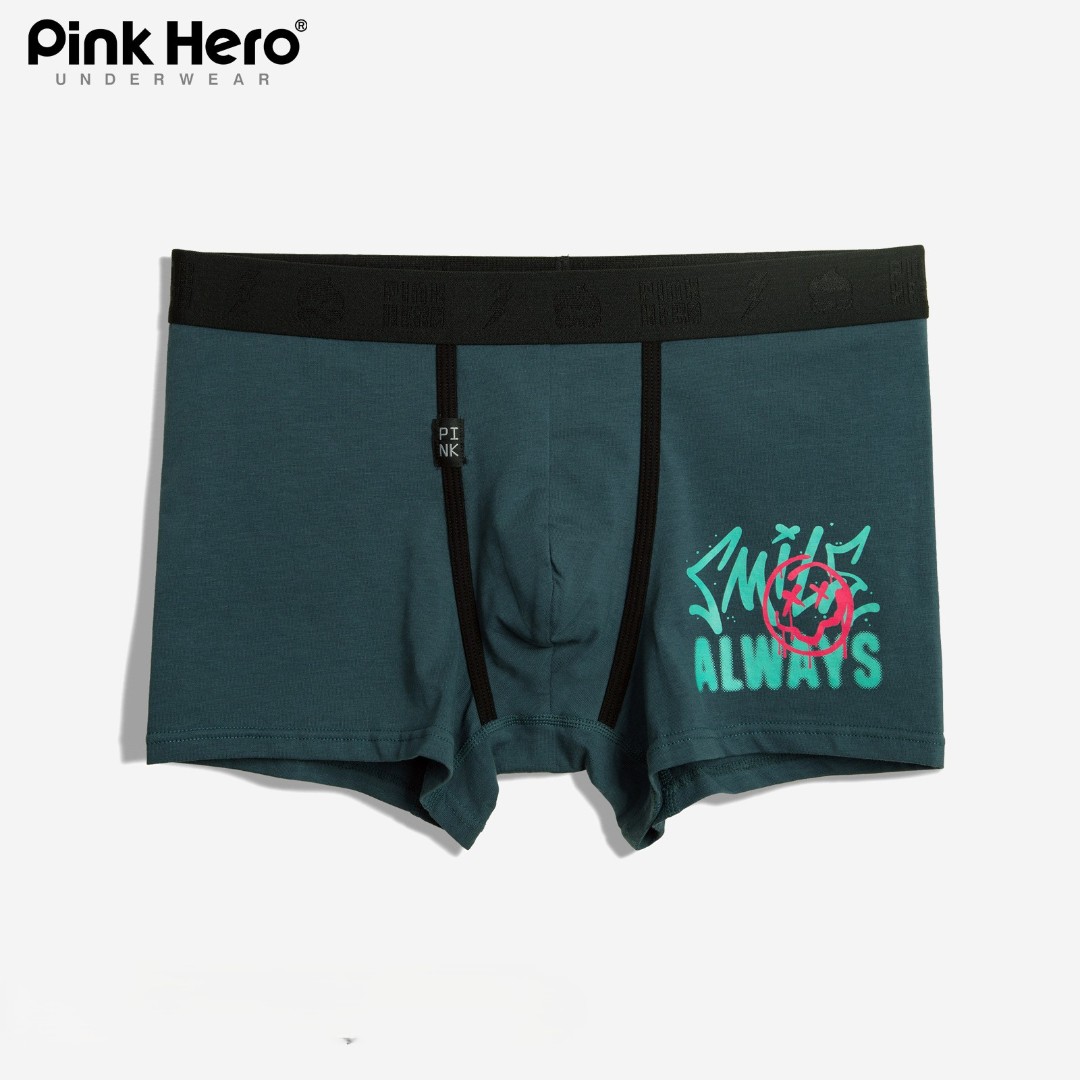 Чоловічі труси боксери  Pink Hero Special dark green фото 2