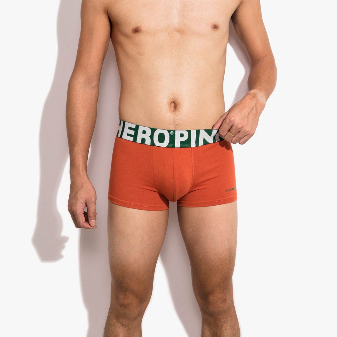 Мужские трусы боксеры Pink Hero Classic orange фото 3
