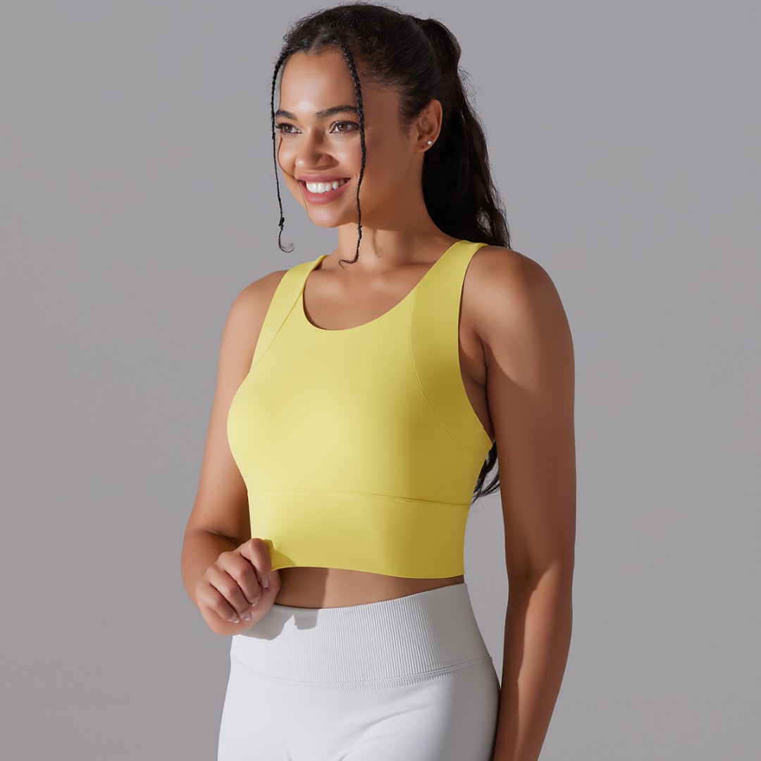 Спортивний топ Teo yellow фото 3