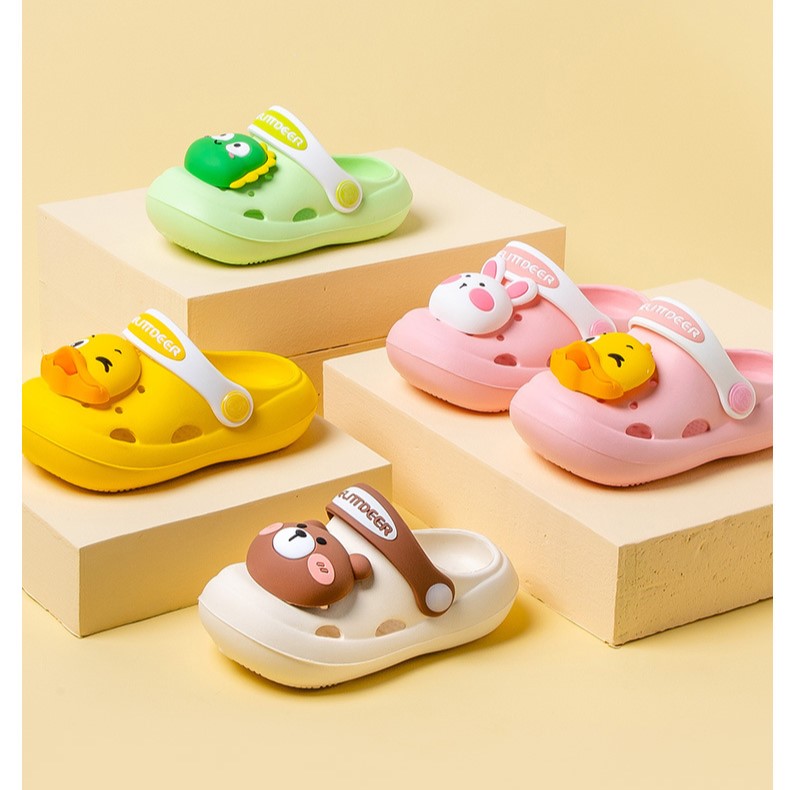 Крокси дитячі Animal green фото 3