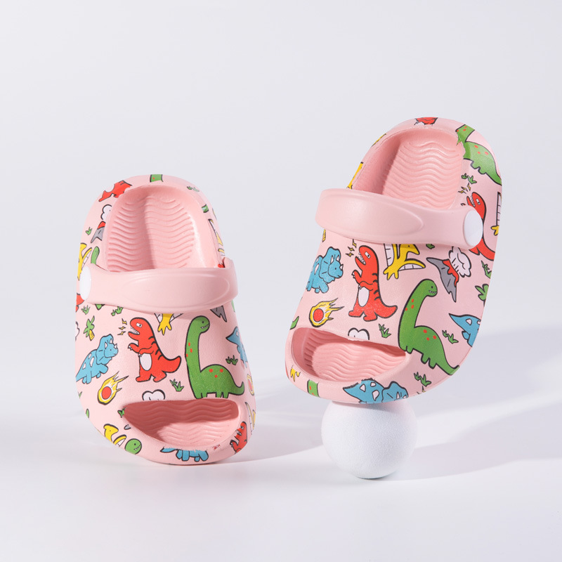 Крокси дитячі Dino pink фото 1