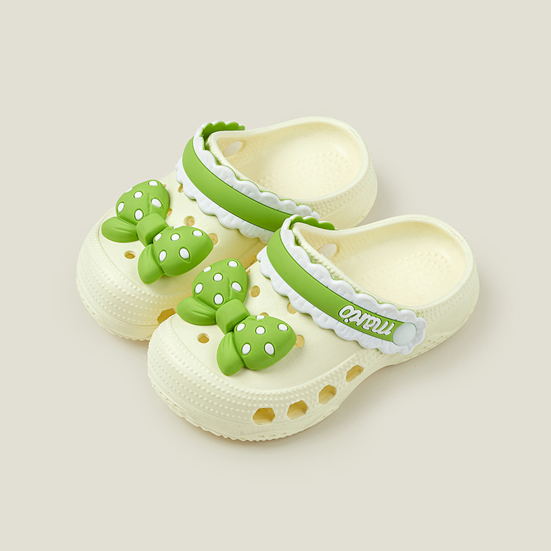 Крокси дитячі Bow white фото 1