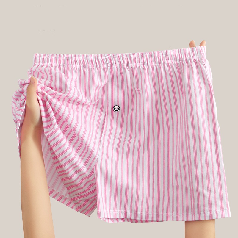 Чоловічі труси сімейки смужка рожева фото 2