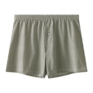 undefined Мужские трусы семейки полоска зеленые undefined