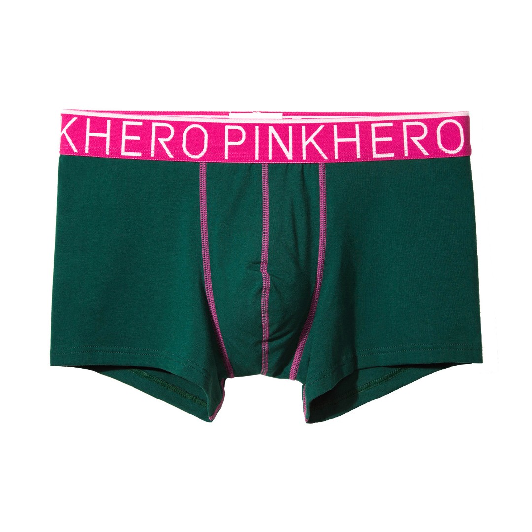 Чоловічі боксери Pink Hero Another green/pink фото 1