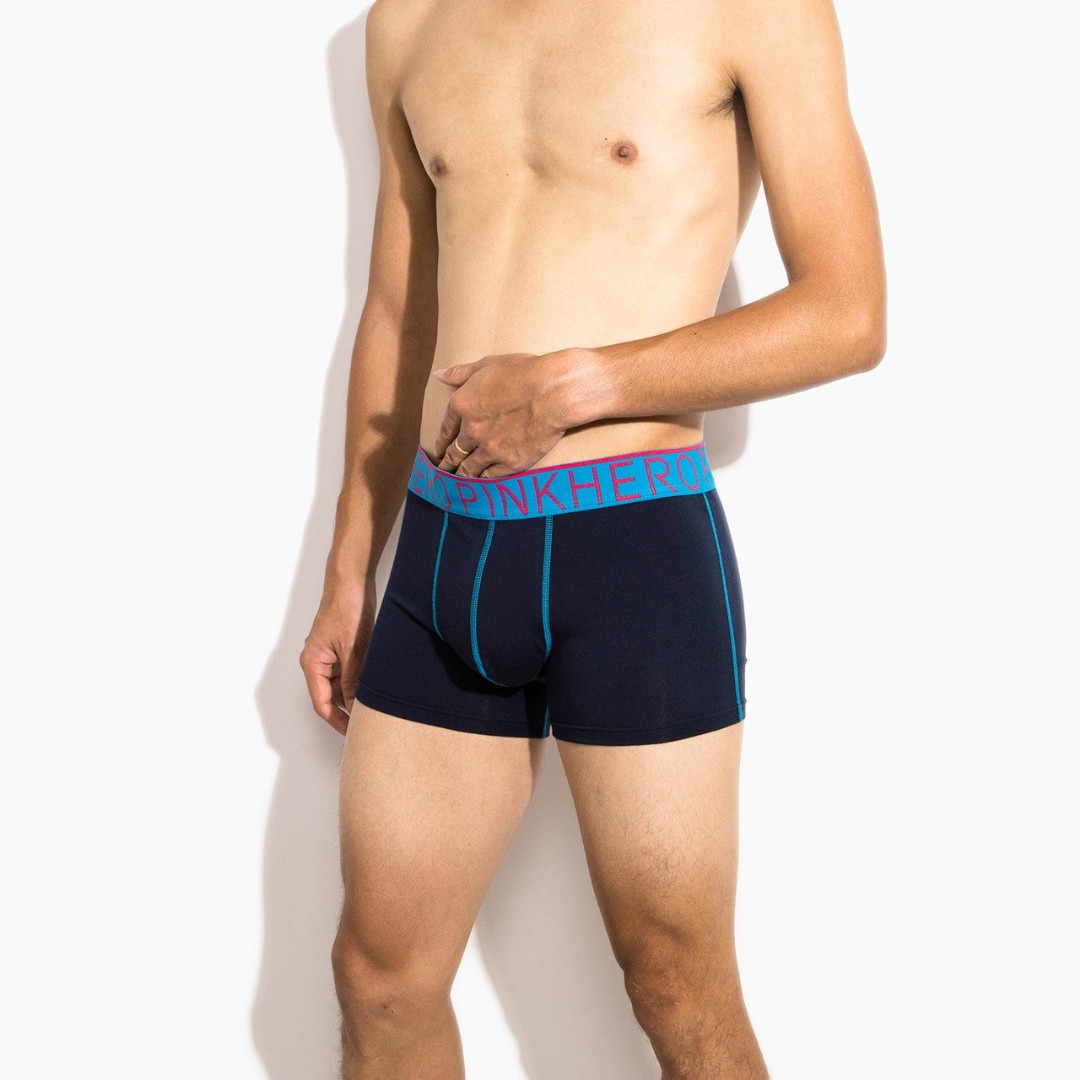 Чоловічі боксери Pink Hero Another dark blue фото 2