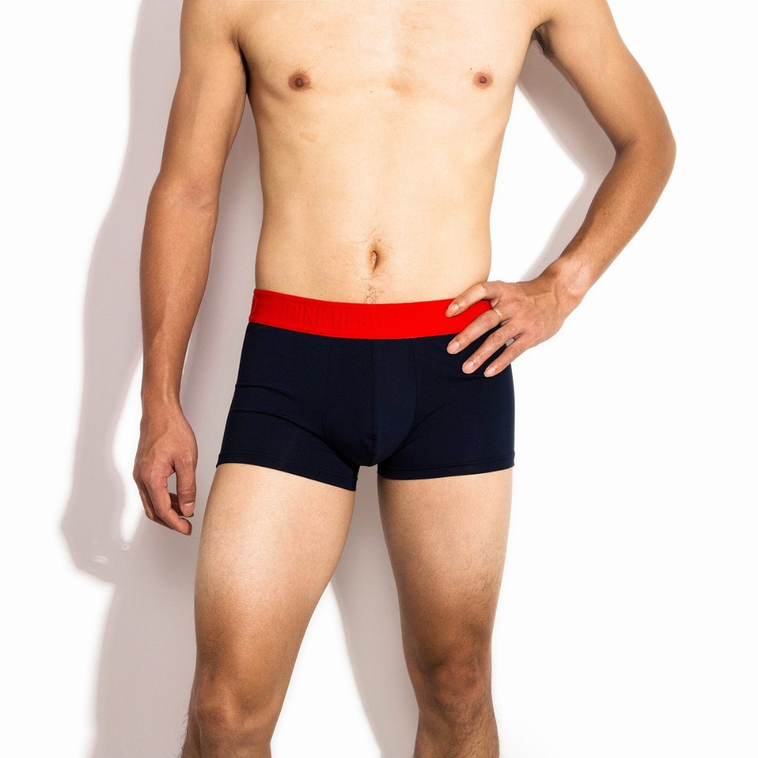 Чоловічі труси боксери Pink Hero  navy red фото 4