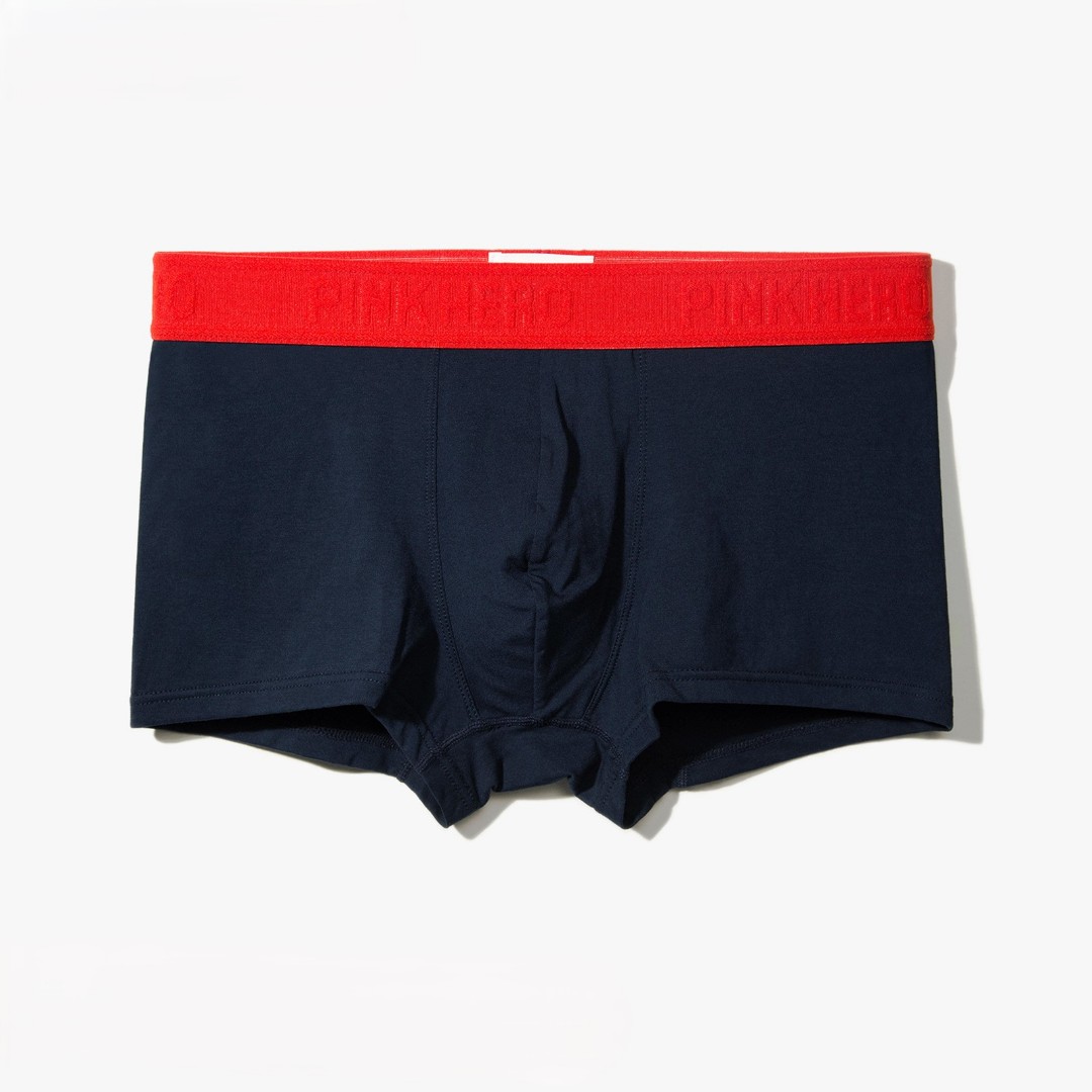 Чоловічі труси боксери Pink Hero  navy red фото 2