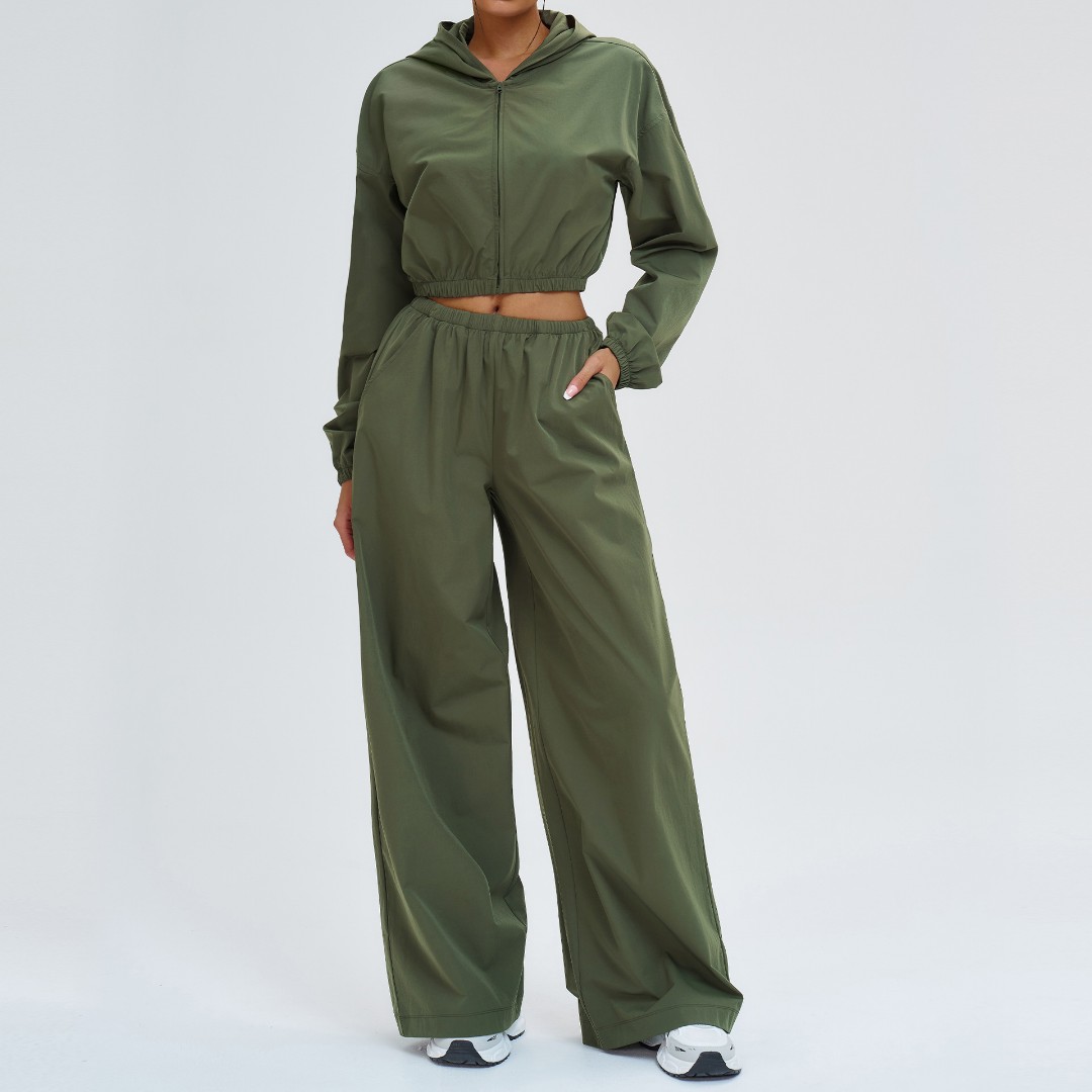 Спортивний комплект штани+мастерка Style khaki фото 1