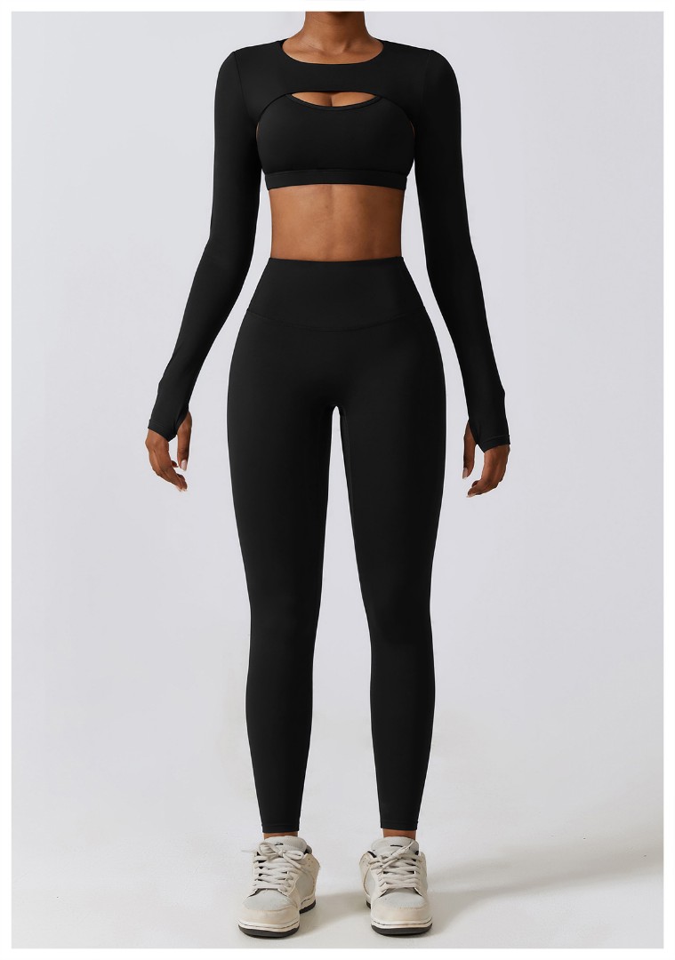 Спортивний топ-рукава Nevo black фото 4