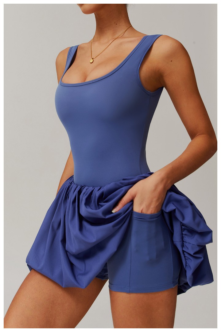 Спортивний комбінезон-юбка Nino Dark blue фото 2