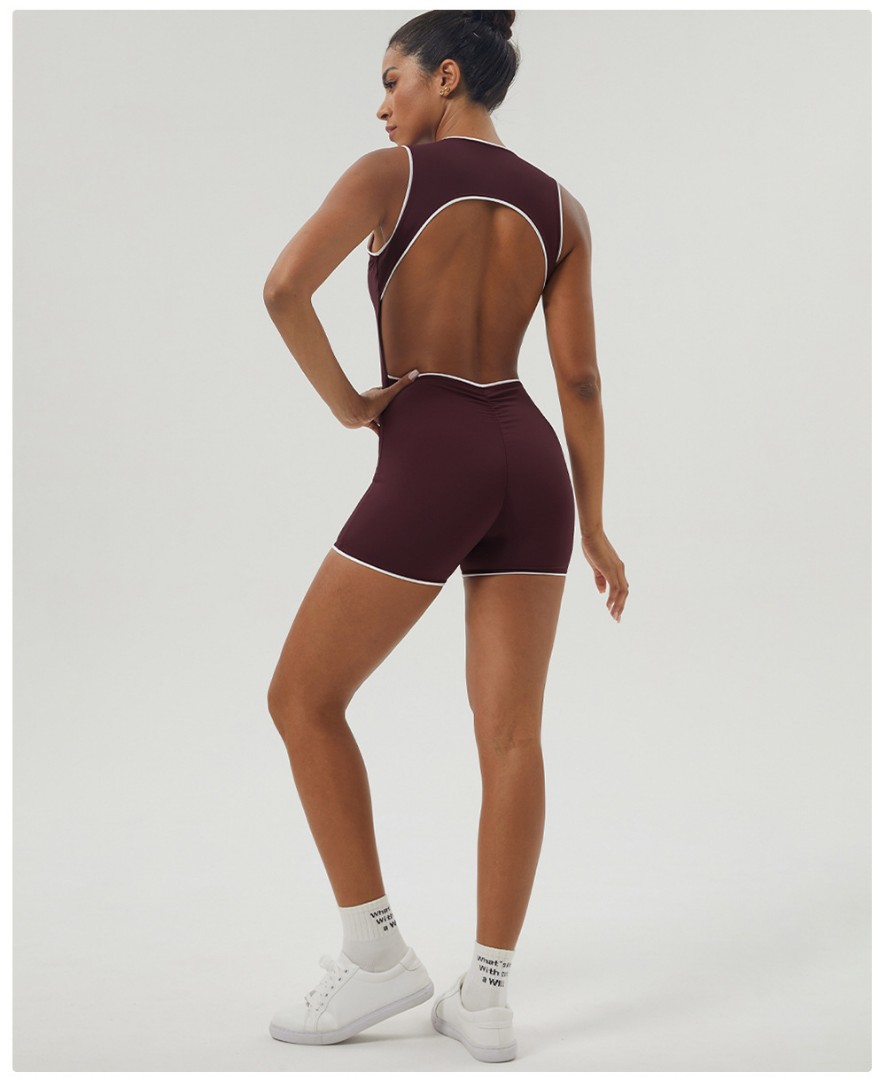 Спортивний комбінезон Grace burgundy фото 3