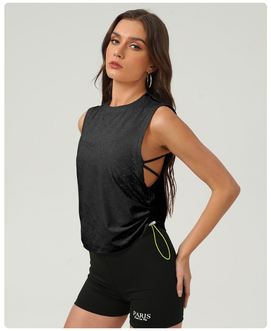 Спортивна майка Mila black фото 3