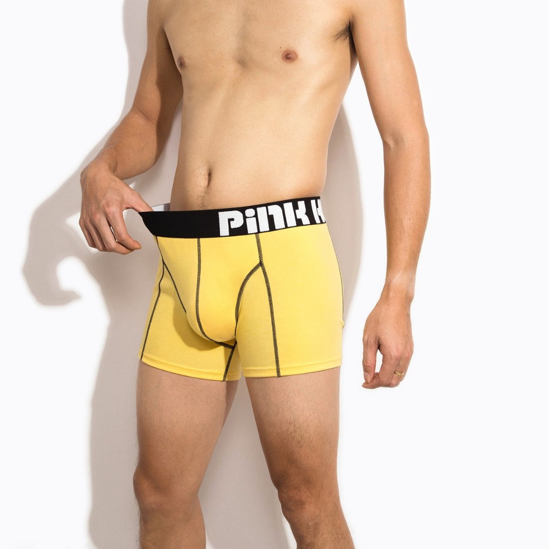 Чоловічі боксери Pink Hero NEW жовті фото 3
