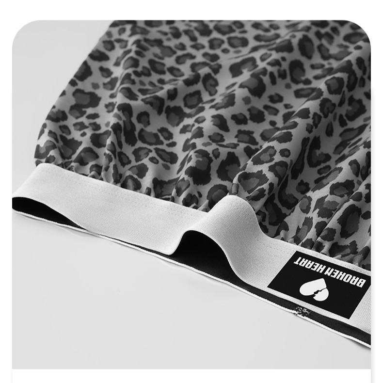 Чоловічі труси сімейки Leo print grey фото 2