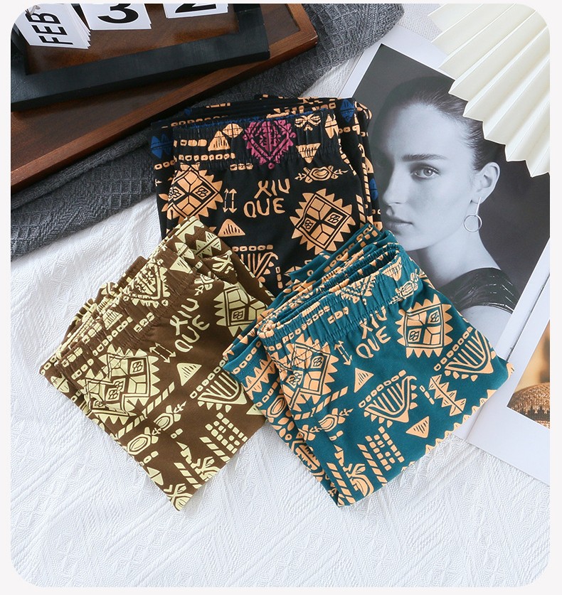 Чоловічі боксери-сімейки Boho blue фото 3