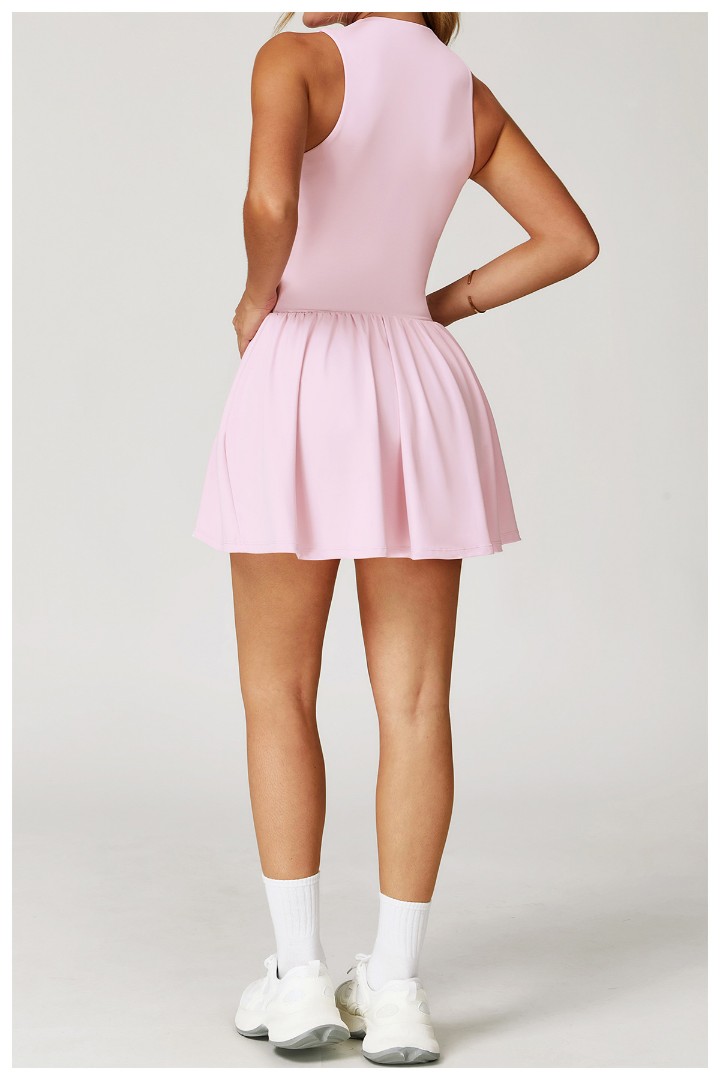 Спортивний комбінезон-сукня light pink фото 3